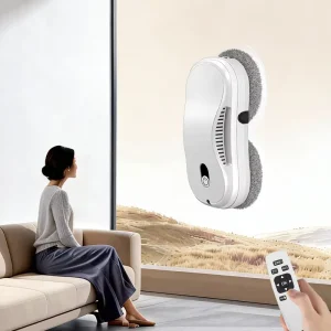 Electric Glass Cleaning Robot with Powerful Suction