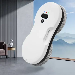 Electric Glass Cleaning Robot with Self-Navigation and Edge Cleaning for Retail Stores and Malls