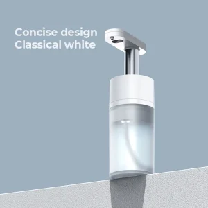 Electric Hands-Free Automatic Sensing Foam Hand Soap Dispenser Sanitizer 300mL Plastic Capacity USB Powered Household Use