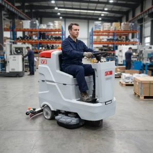 Electric Industrial Mini Floor Scrubber and Mop Dryer