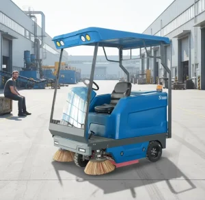 Electric Industrial Road and Street Sweeper Machine
