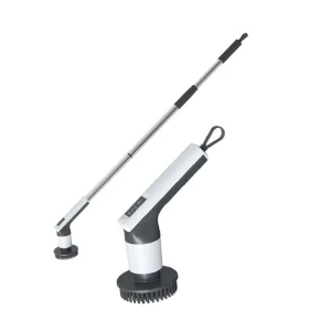 Electric Rechargeable Multi-function Kitchen and Bathroom Cleaning Brush with Retractable Extension Handle ABS