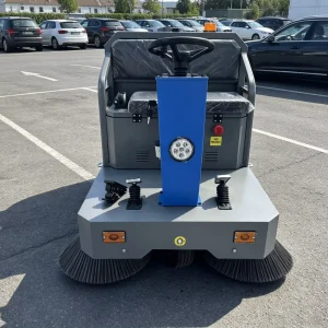 Electric Ride-On Floor Sweeper Commercial Industrial Battery Cleaning Equipment for Warehouse