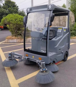 Electric Ride on Floor Sweeper Machine Battery Powered Industrial Commercial Cleaner for Mall Warehouse CE