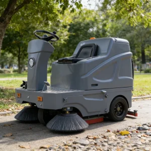Electric Road Street Floor Sweeper Ride on Battery Industrial Cleaning Machine for Municipal Mall