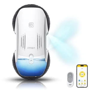 Electric Robotic Window Cleaning Tool with 3800Pa Brushless Motor and App Control