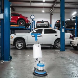 Electric Single-Disc Floor Tile Carpet Cleaning Machine Stone Floor Scrubber for Auto Repair Shops Hotels Restaurants