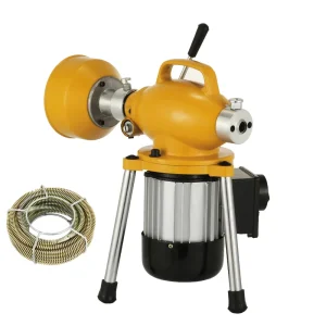 Electric Snake Drain Cleaner Pipe Cleaning Machine