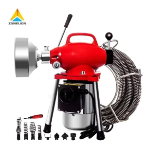 Electric Snake Drain Pipe Cleaner Drain Cleaning Tool ZL-75