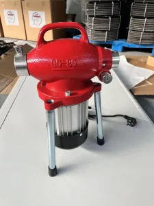 Electric Snake GQ 80 High Pressure Drain Cleaner Pipe Machine for 20-200mm