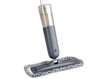 Electric Spray Mop with Trigger Spray, Battery-Powered Kit, Replacement Pads and Refillable Bottle