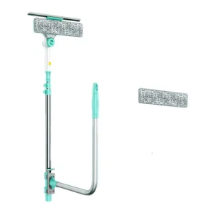Electric U Type Microfiber Glass Window Cleaning Tools Window Cleaning Brush Glass Cleaner for Tall Building