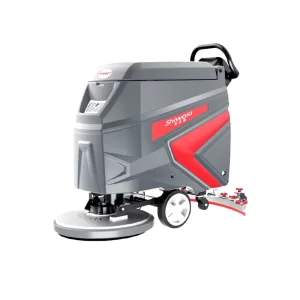 Electric Walk-Behind Self-Propelled Floor Scrubber Dryer with 24 V Lithium-Ion Battery