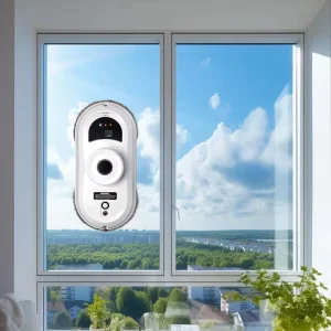 Electric Window Cleaner Anti Collision Battery Life Dry Wet Modes One Touch Operation Exterior Energy efficient Glass Washer