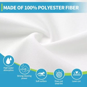 Electronic Cleanroom Dust Wipes Anti-Fingerprint Microfiber Lint-Free Cleaning Cloths for PCB Chip Circuit Board Cleaning