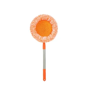 Electrostatic Dust Removal Dual Use Wet & Dry Aluminum Floor Mop with Sunflower Design High Durability