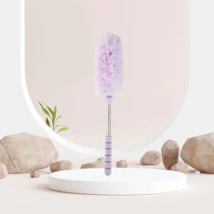 Electrostatic Household Desktop Feather Duster with Telescopic Plastic Handle Model 13009 Made in China