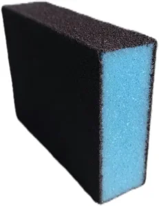 Emery Carborundum Sponge Scrubber Brush Scouring Pad for Pots and Pans