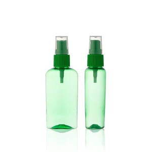 Empty 60ml 2oz Eco-Friendly PCR PET Plastic Hand Sanitizer Bottle with Pump