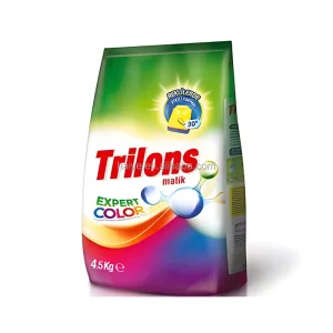 Empty Heat-Seal Laundry Detergent Pouch with Back-Side Seal