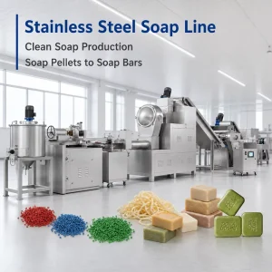 Energy Saving Industrial Soap Plant for Hotel Soap Making with One stop Solution