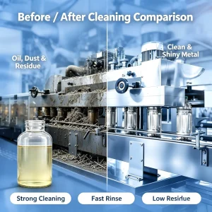 Environment Friendly Industrial Metal Degreaser Biodegradable Water based Parts Cleaner No Corrosion