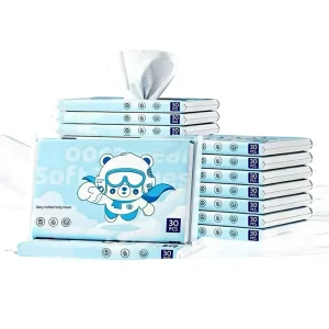 Environmentally Friendly Virgin Wood Pulp Baby Moisturizing Cloud Soft Tissue Soft Touch Delicate Skin-friendly Disposable