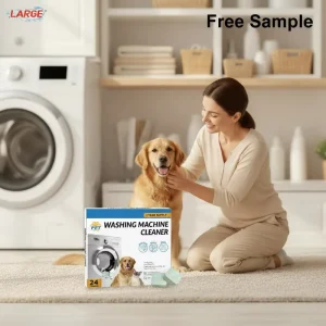 Enzyme Detergent Tablets for Laundry Machine Cleaning and Pet Hair Removal