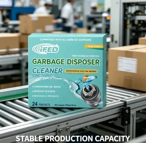 Enzyme-Powered Garbage Disposal Cleaning Tablets for Food Scraps and Grease