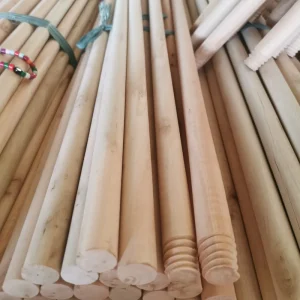 Eucalyptus Wooden Broom Stick 120-135 cm