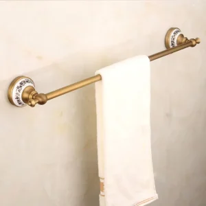 European Antique Bath Towel Rack Set