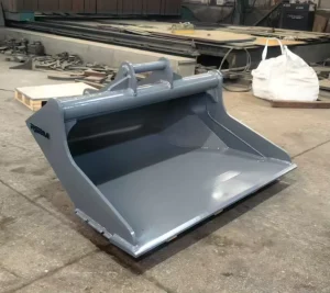 European-Style Excavator Cleaning Bucket, 1700mm Mud and Grading Bucket for 14T Excavators