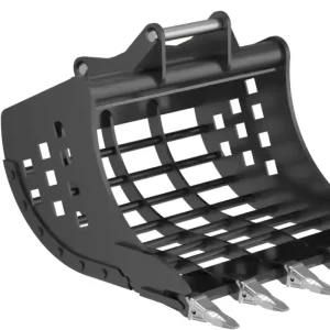 Excavator Bucket Wide Skeleton Sieve Bucket Model SB6 900 900mm Width for 6 8T Excavators