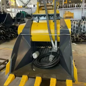 Excavator Crushing Bucket Stone Crusher Bucket Wear-resistant Crusher Bucket