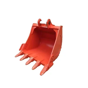 Excavator Parts Digging Buckets with Customized Color and Wear Plate