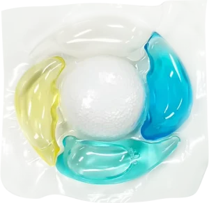 Explosive Salt Multi Cavity Disposable Liquid Laundry Detergent Soft Mild Non Irritant Customized Fragrance Effective Cleaning