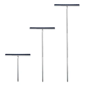 Extendable Car Glass Cleaner Window Cleaning Kit Silicone Squeegee with Aluminum Handle