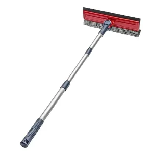 Extendable Squeegee for Car Washing and Window Cleaning