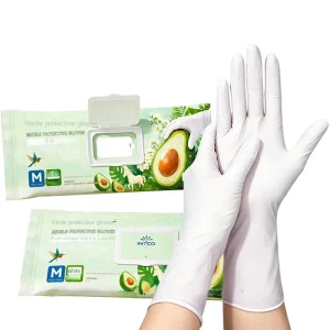 Extended Food-Grade Disposable Nitrile Gloves for Kitchen Use, Washing Vegetables, Baking, and Handling Fresh Produce