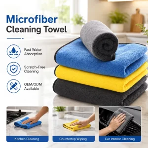 Extra Soft Microfiber Car Wash and Drying Towel 40*40cm