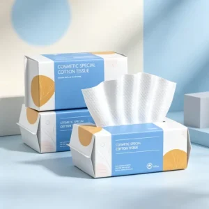 Extra Thick Disposable Face Towels Lint Free Pure Cotton Facial Cleansing Tissues Customizable for Travel Home Salon