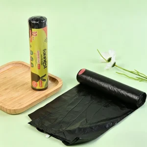 Extra Thick PE Drawstring Trash Bags 60*70cm Household Cinch Top