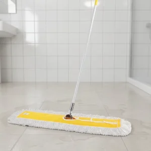 Extra-Thick Super-Soft Multi-Layer Cotton Yarn Rectangular Floor Dust Mop for Library Floors