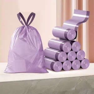 Extra Thick Tear Resistant PE Disposable Garbage Bags for Industrial Waste Bins