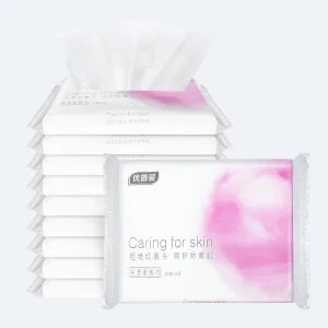 Extra soft Facial Tissue Paper 3 Ply 40 Sheets Paper Facial Tissue Disposable Pocket Tissue for Adult Daily Cleaning
