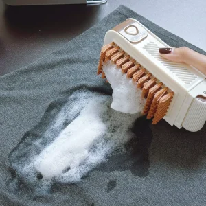 FF5150 Handle Soap Dispenser Laundry Brush 3 in 1 Soap Dish Household Cleaning Tool Clothes Shoes Scrubbing Brush