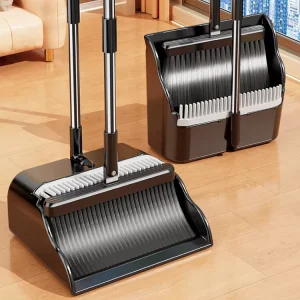 FF5768 Foldable Floor Brush Sweeping Combo Set with Self-Cleaning Teeth