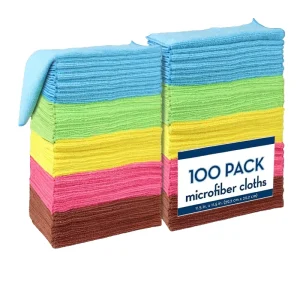FF6207 Super Absorbent Lint Free Microfiber Car Wash Rag Kitchen Dish Cloth Household Cleaning Towel