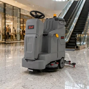 FS-76 Automatic Ride-On Floor Scrubber Machine Large Water Tank Industrial Floor Cleaner for Factory Warehouse