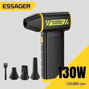 FW300 Rechargeable Mini Portable Handheld Cordless Electric Air Duster
